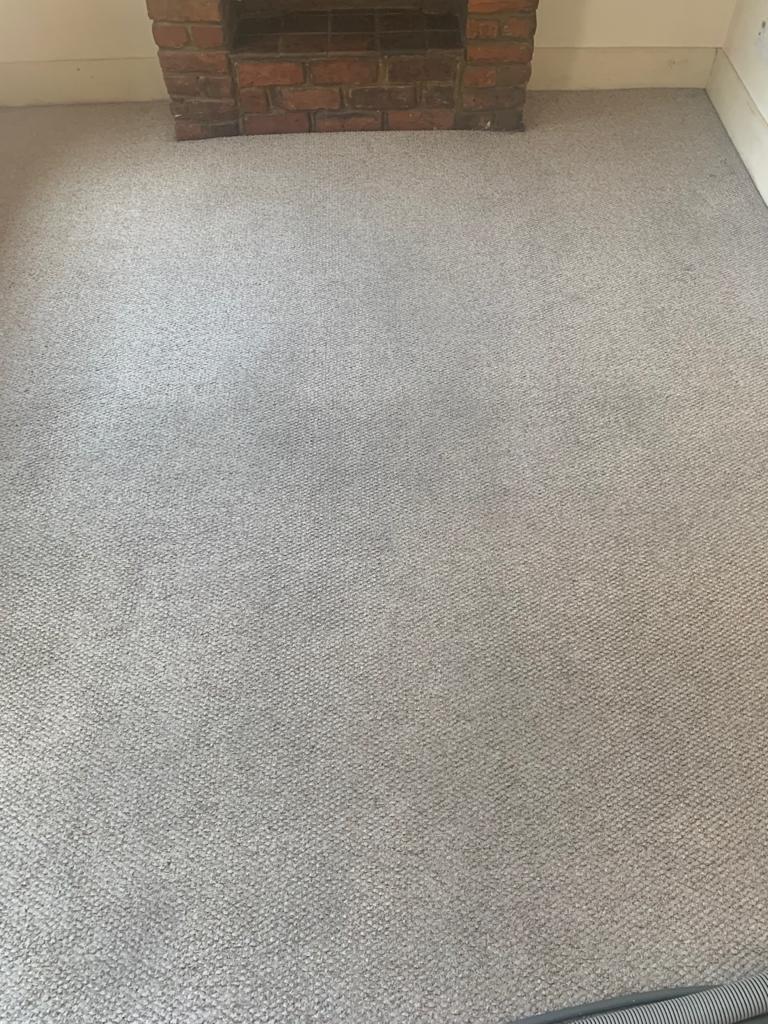 This is a photo of Ashford Carpet Cleaning Carrying out an end of tenancy carpet clean at a house in Ashford
